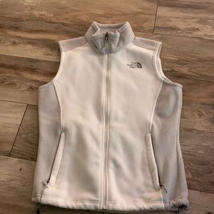 North face fleece vest